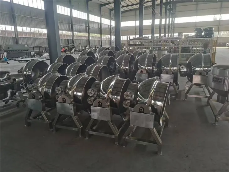 Чайник із паровою сорочкою та мішалкою